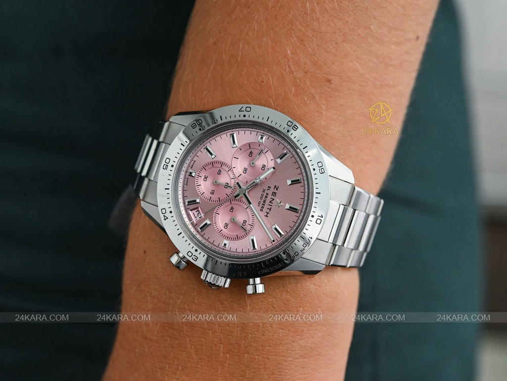 zenith-chronomaster-sport-pink-dial-steel-bezel-limited-edition-susan-g.-komen-breast-cancer-4