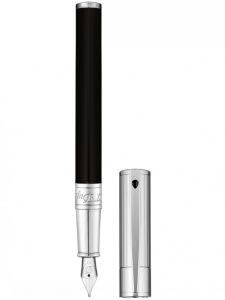 Bút máy S.T. Dupont D-Initial Black-Chrome 260204