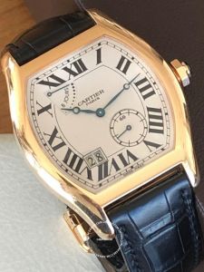 Đồng hồ Cartier Tortue Privee 8 Day Power Reserve Rose Gold 2760 W1545851 (lướt)