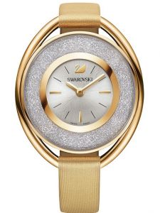 Đồng hồ Swarovski 5158972 Crystalline Oval Gold Ladies Watch 37mm