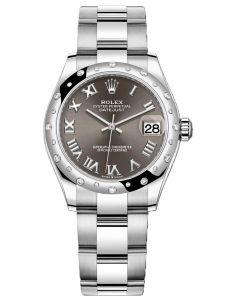 Đồng hồ Rolex Datejust M278344RBR-0023 , mặt số xám đậm - Mẫu mới 2020